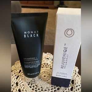 Monat Rejuvenique Oil & Travel Size Black Shampoo